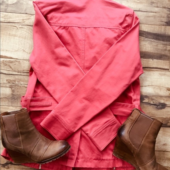 Coral Old Navy Spring Jacket - Picture 2 of 3